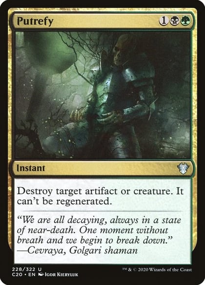 Putrefy, Commander 2020 228