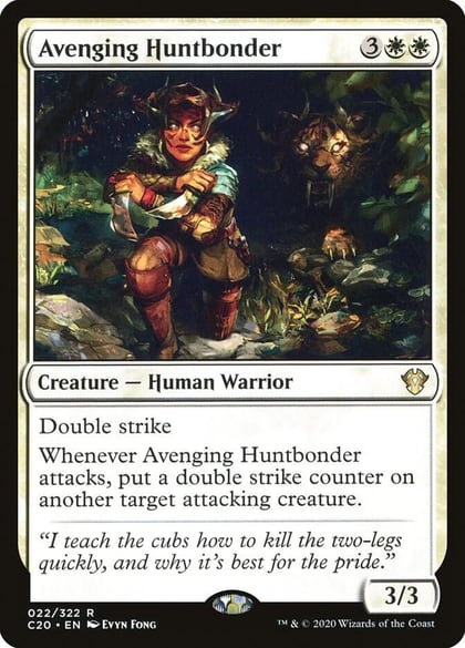 Avenging Huntbonder, Commander 2020 22