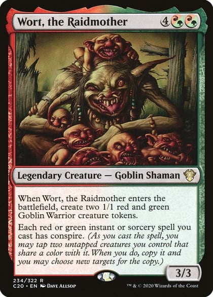 Wort, the Raidmother, Commander 2020 234