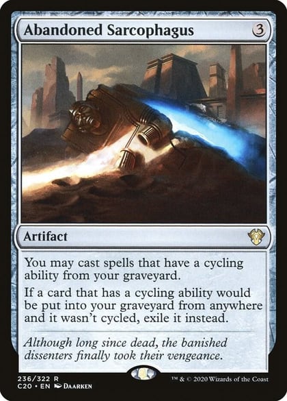 Abandoned Sarcophagus, Commander 2020 236
