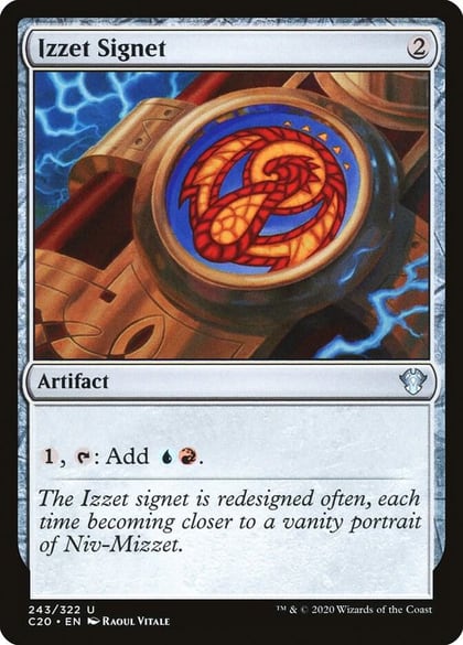 Izzet Signet, Commander 2020 243