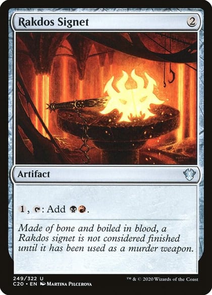 Rakdos Signet, Commander 2020 249