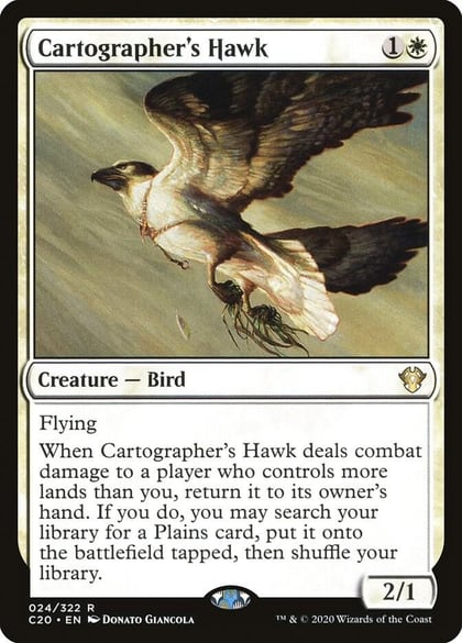 Cartographer's Hawk, Commander 2020 24
