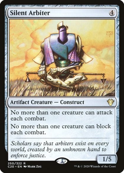 Silent Arbiter, Commander 2020 250