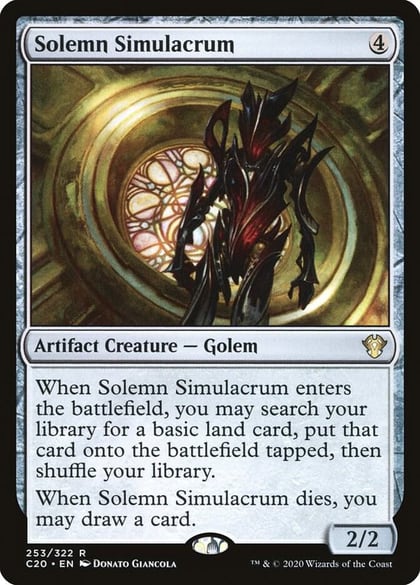 Solemn Simulacrum, Commander 2020 253