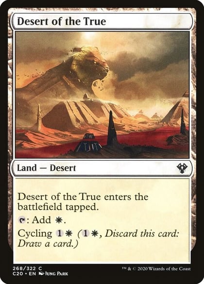 Desert of the True, Commander 2020 268