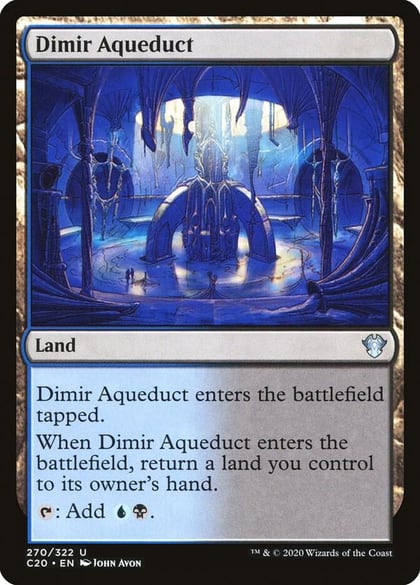 Dimir Aqueduct, Commander 2020 270