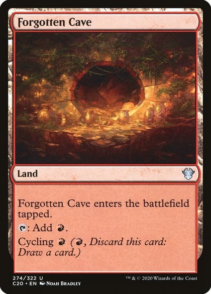 Forgotten Cave, Commander 2020 274