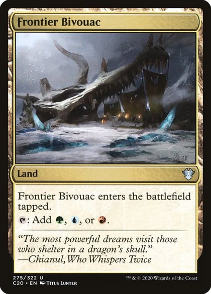 Frontier Bivouac, Commander 2020 275