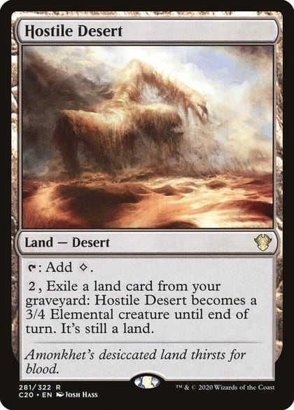 Hostile Desert, Commander 2020 281