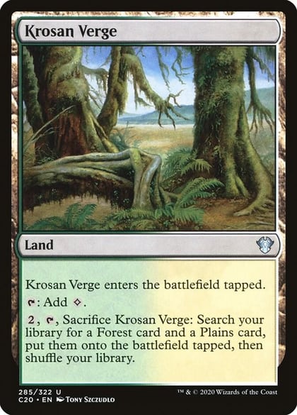 Krosan Verge, Commander 2020 285