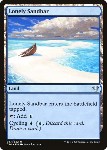 Lonely Sandbar, Commander 2020 287