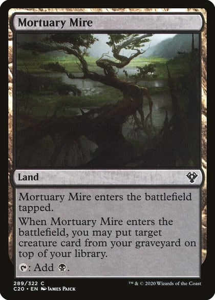 Mortuary Mire, Commander 2020 289
