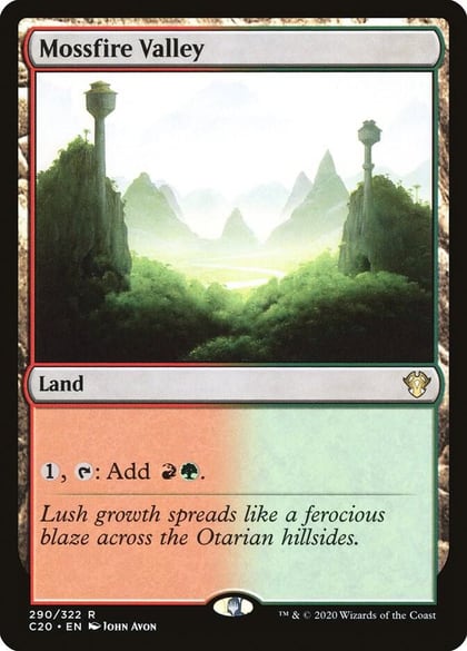 Mossfire Valley, Commander 2020 290