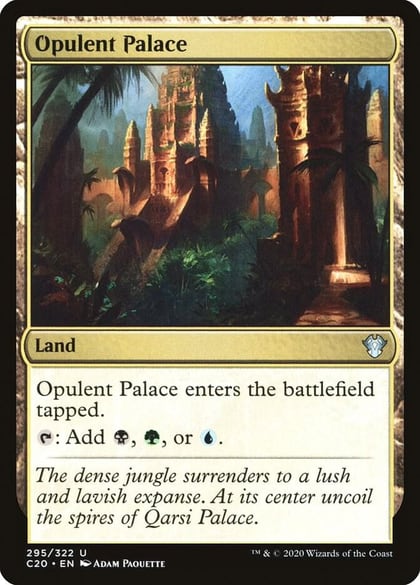 Opulent Palace, Commander 2020 295