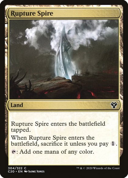 Rupture Spire, Commander 2020 304