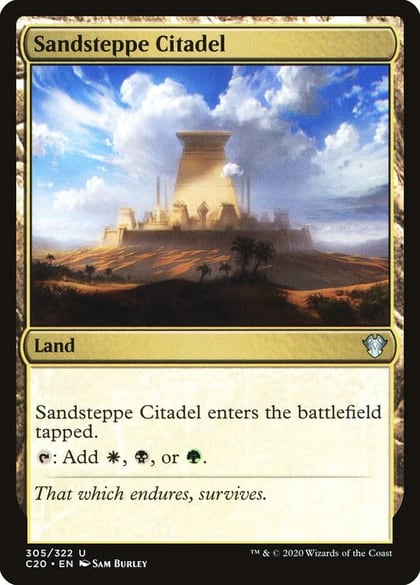 Sandsteppe Citadel, Commander 2020 305