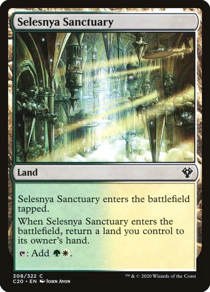 Selesnya Sanctuary, Commander 2020 308