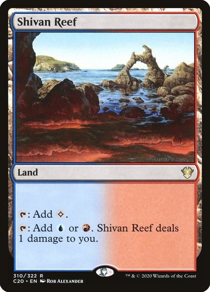 Shivan Reef, Commander 2020 310