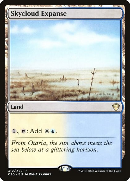 Skycloud Expanse, Commander 2020 312