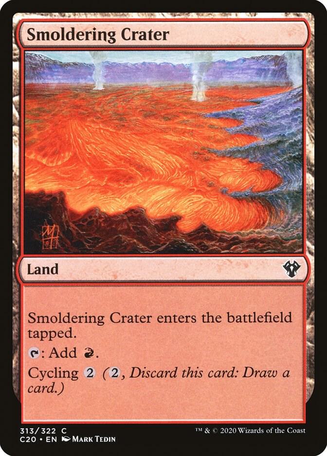 Smoldering Crater, Commander 2020 313