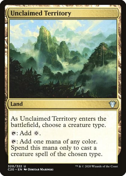 Unclaimed Territory, Commander 2020 320