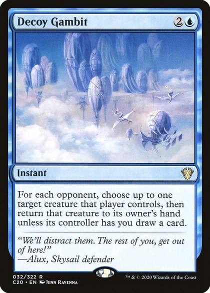 Decoy Gambit, Commander 2020 32