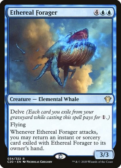 Ethereal Forager, Commander 2020 34