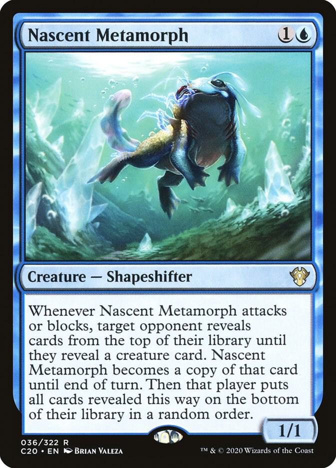 Nascent Metamorph, Commander 2020 36