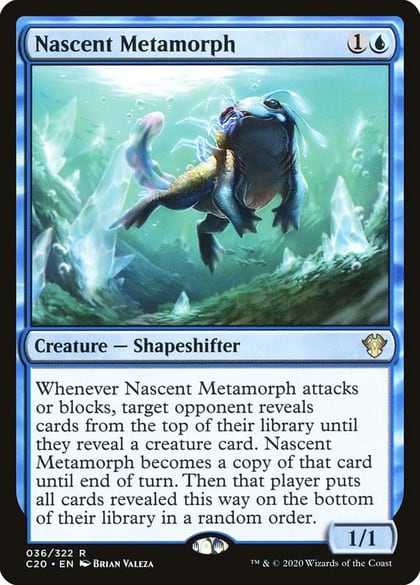Nascent Metamorph, Commander 2020 36