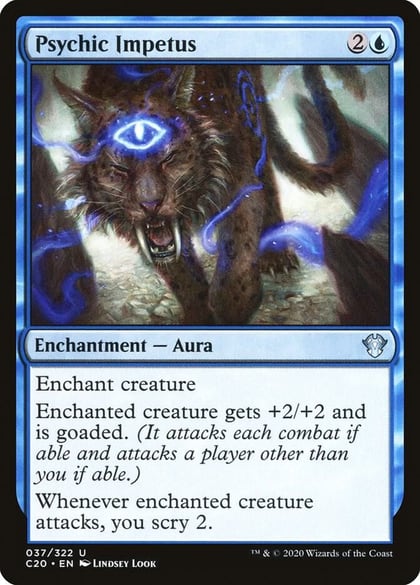 Psychic Impetus, Commander 2020 37