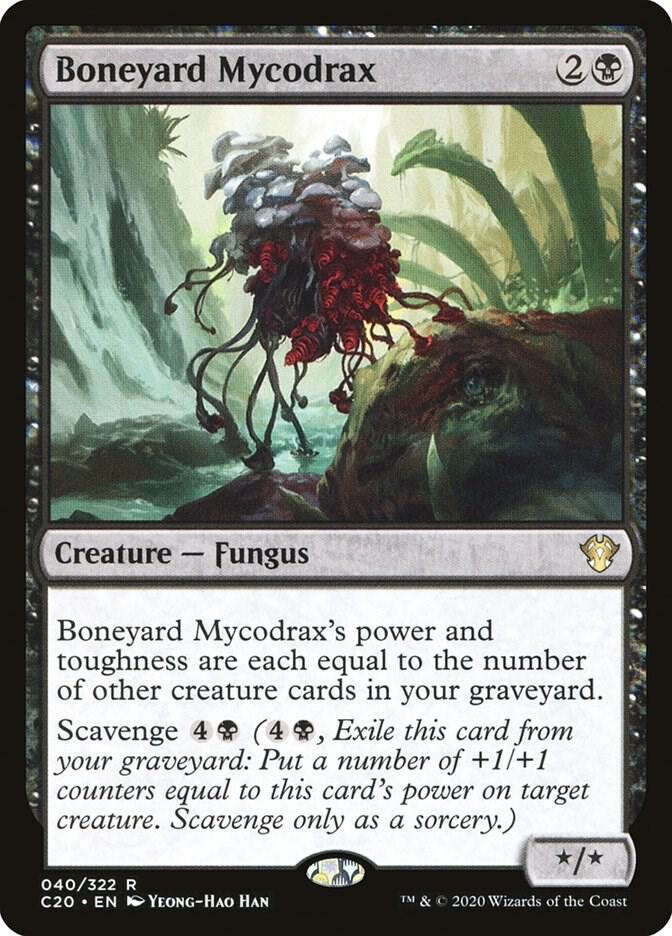 Boneyard Mycodrax, Commander 2020 40