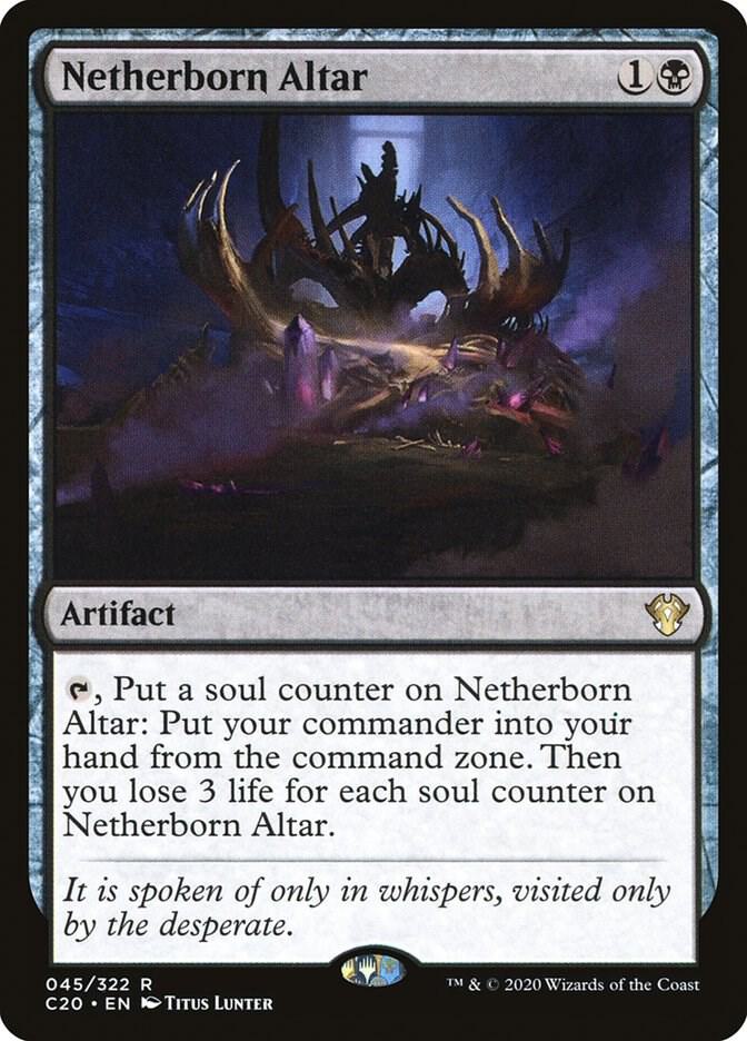 Netherborn Altar, Commander 2020 45