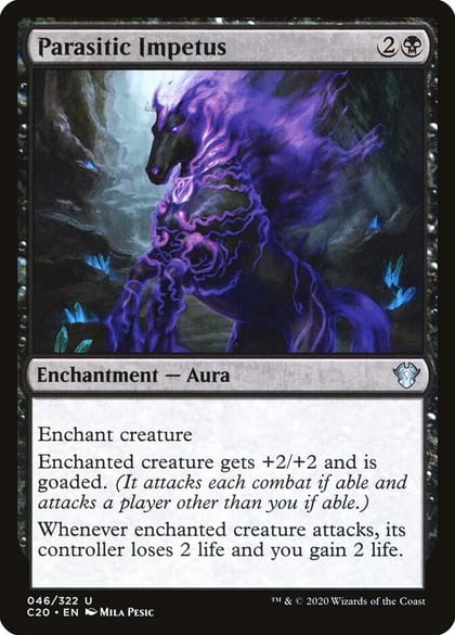 Parasitic Impetus, Commander 2020 46