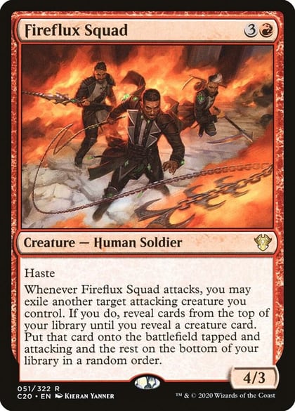 Fireflux Squad, Commander 2020 51