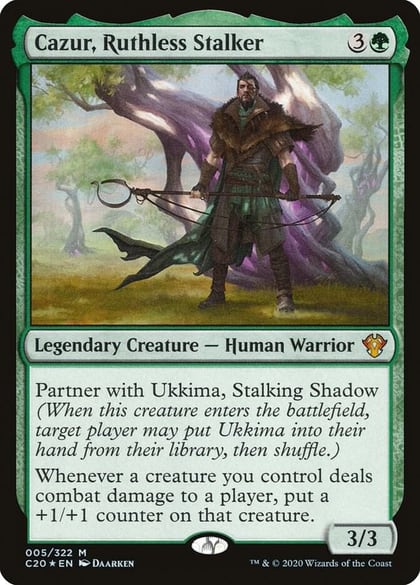 Cazur, Ruthless Stalker, Commander 2020 5