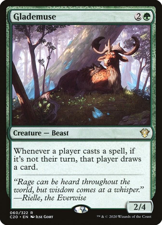 Glademuse, Commander 2020 60