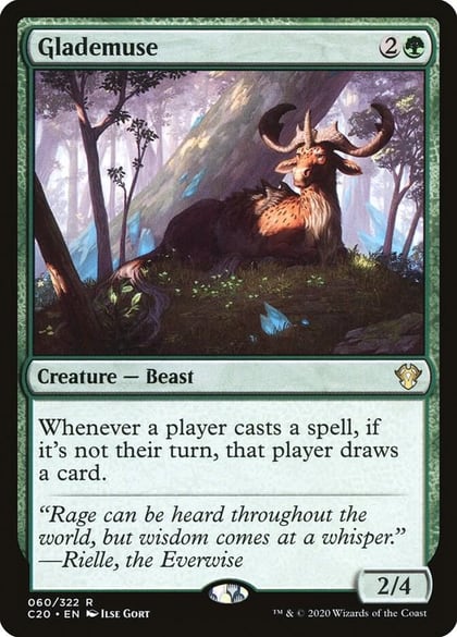 Glademuse, Commander 2020 60