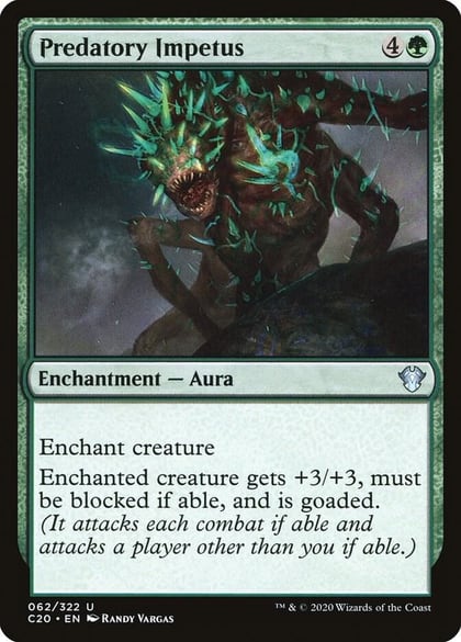 Predatory Impetus, Commander 2020 62