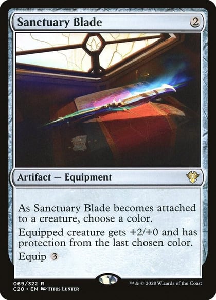 Sanctuary Blade, Commander 2020 69
