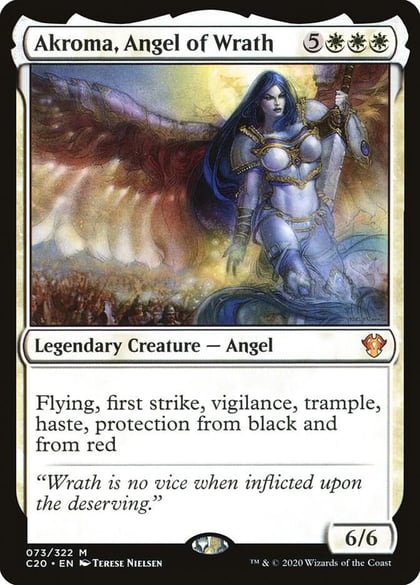 Akroma, Angel of Wrath, Commander 2020 73