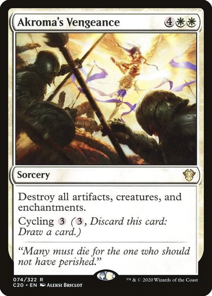 Akroma's Vengeance, Commander 2020 74
