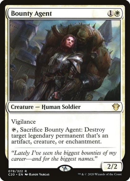 Bounty Agent, Commander 2020 78