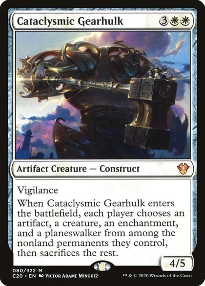Cataclysmic Gearhulk, Commander 2020 80