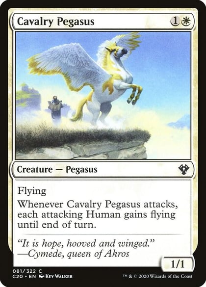 Cavalry Pegasus, Commander 2020 81