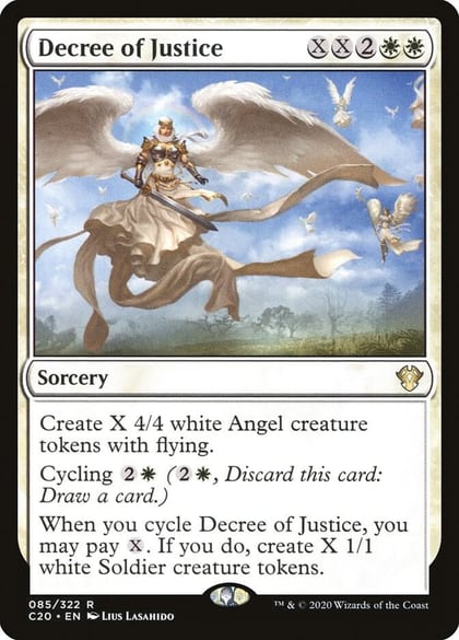 Decree of Justice, Commander 2020 85