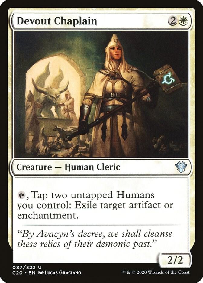 Devout Chaplain, Commander 2020 87