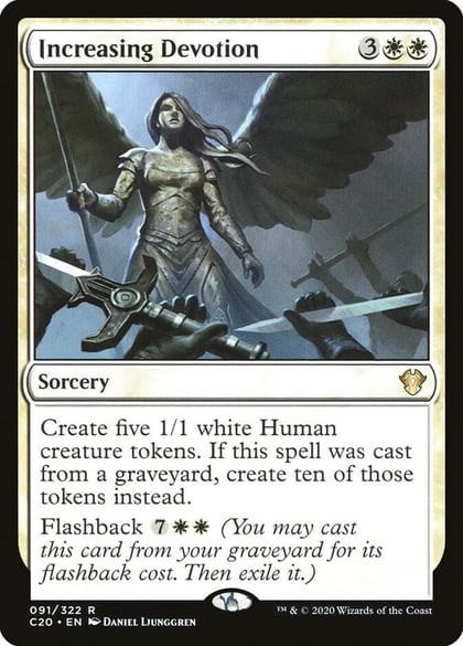 Increasing Devotion, Commander 2020 91