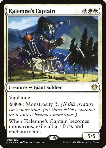 Kalemne's Captain, Commander 2020 92