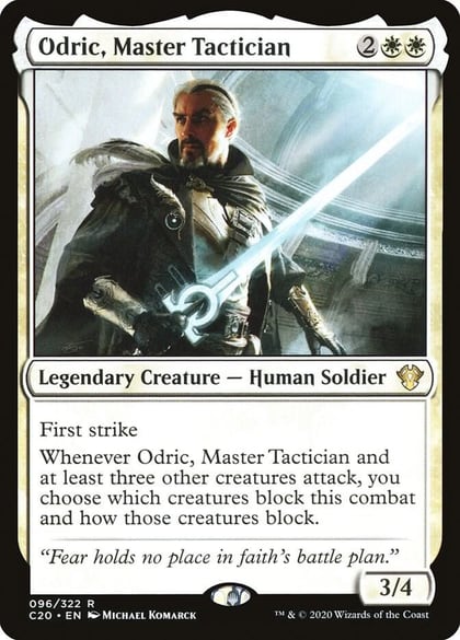 Odric, Master Tactician, Commander 2020 96